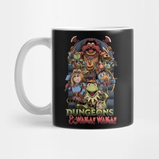 Dungeons and Waka! Waka! - Puppet RPG Parody Mug